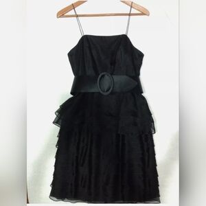 Ralph Lauren Black Raffle Dress size 4